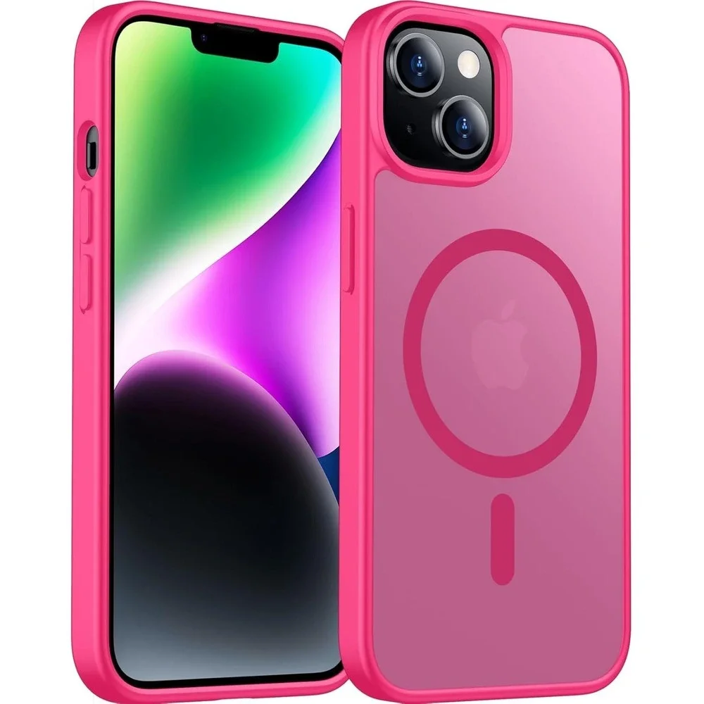 teloxy Magnetic for iPhone 13/14 Case,Shockproof Protective Durable Case